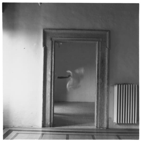 From Angel series, Rome 1977 gelatin silver estate print, edition 9 of 40 25.4 x 20.3 cm